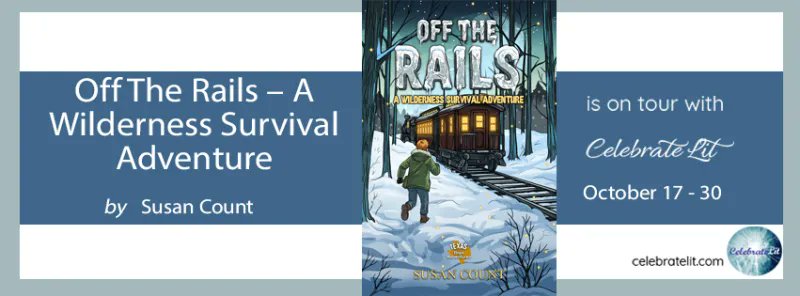 LuLu_Brown24's tweet photo. Off The Rails – A Wilderness Survival Adventure by @SusanCount #book is on tour w/ @celebrate_lit. Read author's guest post &amp; enter the #free #giveaway for a $50 Amazon gift card and a copy of the book. Follow now!
https://t.co/aWbjXyxzVM https://t.co/ZJ9MonYVm8