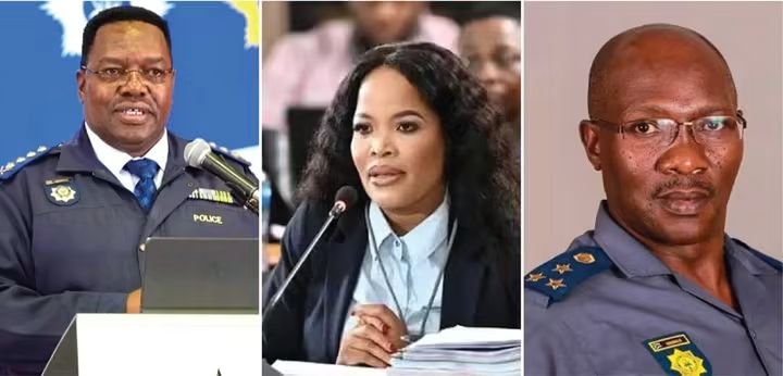 GlobalSouthNew's tweet photo. Dimpane may have a problem. It turns out that when General Fannie Masemola was removed as national commissioner, Dimpane as his replacement got into that office and one of the first things she did could end up coming back to bite her. So here’s the thing… Remember when the charges on Dumisani Khumalo, Dineo Mokwele and others were dropped?

It turns out that Dimpane did not want that issue to be closed internally in the SAPS. Meaning she rejected internal SAPS clearances by insisting external IDAC claims overrode internal findings.

She even pushed for an independent external investigation. So do you see how this may be seen as her doing the same thing that Andrea Johnson was doing with IDAC of forcing charges or continued disciplinary action even where there’s no grounds.

So why would she do this? I think she thought maybe Masemola would not come back and that she would be in that position permanently. If that was the plan, then it would have been a huge miscalculation because the entire nation was starting to ask questions and put pressure on Ramaphosa who also had no grounds to keep Masemola on Suspension.

And now that Masemola is back in the office, she may find herself having to answer questions internally or even at the Madlanga Commission itself.