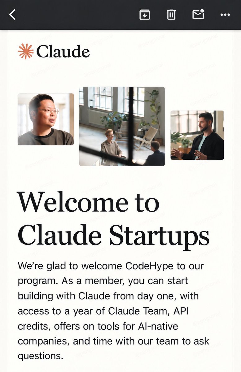 robiartec's tweet photo. CLAUDE TEAM GRATIS Y OFICIAL DURANTE 1 AÑO + 1.000 $ EN CRÉDITOS DE API

Anthropic está dando a las startups aprobadas:

> 1 año de Claude Team
> hasta 5 asientos Premium
> 1.000 $ en créditos de la API de Claude
> hasta 45.000 $ en ofertas de partners
> office hours con Anthropic

CÓMO HACERLO:

> crea una cuenta en Claude Console
> aplica aquí → https://t.co/tolGbQQ9KX
> usa el email y la web de tu empresa
> describe lo que estás construyendo
> espera la aprobación

las startups bootstrapped también pueden aplicar

IMPORTANTE:

fundada hace menos de 5 años O con financiación en los últimos 2
tienes que ser nuevo en Claude Team
los créditos de API caducan a los 6 meses
los créditos funcionan a través de Claude Console