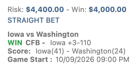 PropJoeDFS's tweet photo. 🚨 CARD OF THE YEAR 🚨

72% hit rate on College Football.

11U+ on the line today 🤯

35% OFF full card ⬇️
https://t.co/AiqSFrA2vD https://t.co/hEQdogoaue