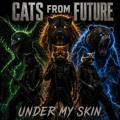 noxpressmx's tweet photo. Transmisiones de rock alternativo recuperadas del siglo XXIII 🐱⚡️
El proyecto conceptual Cats From Future combina riffs potentes, sintes y narrativas sci-fi en sus sencillos “Under My Skin” y “The Day We Speak Again”. Una mezcla de actitud moderna y experimentación sonora.
@catsfromfu53592 
https://t.co/lejOZ7zNH3