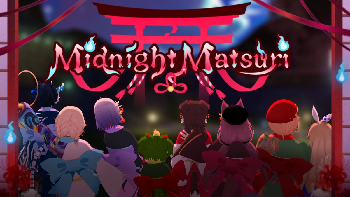 Nitya_Nil's tweet photo. 【🐊In 3.5 hours!!】

MIDNIGHT MATSURI OPENING!!! 🎭
COME JOIN THE FESTIVAL but be careful to not get whisked away by any cute yokai~ ❤️

🔴YT: https://t.co/uKK5186d7n
🟣Twitch: https://t.co/g6OdZj95Oz

#PhaseOWeen https://t.co/iA1de5dYcb