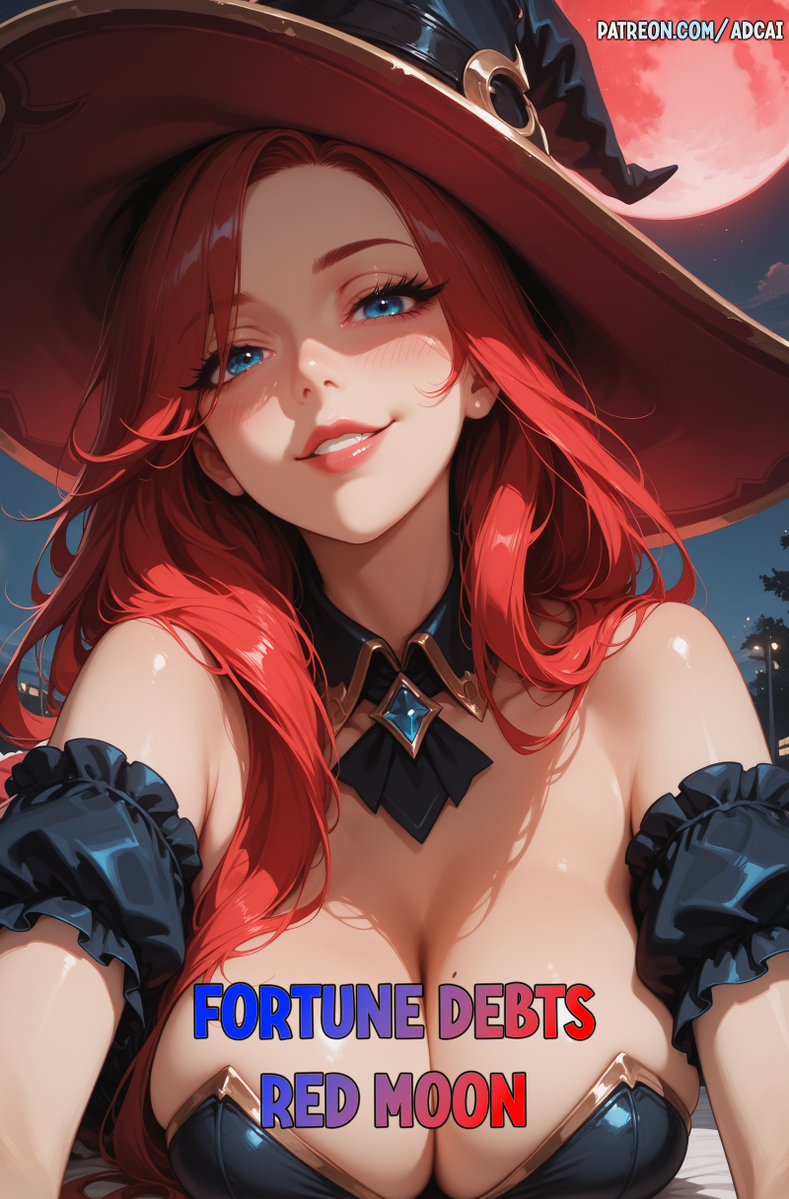 ADC4AI's tweet photo. [EN] Fortune Debts - Red Moon | ADC AI #pixiv https://t.co/ECbkGiJbuK 

More links on description.

#MissFortune #LeagueOfLegends #rule34ㅤㅤㅤ https://t.co/hHolLuR16E