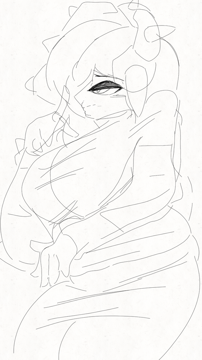 Franzuki008's tweet photo. @lightning_467 Here is how they look in the sketch, but I just can't seem to finish them. There are issues with the palette and anatomy—I’m aware of them, but why do I keep forgetting how to draw? https://t.co/7mYj6sri3F