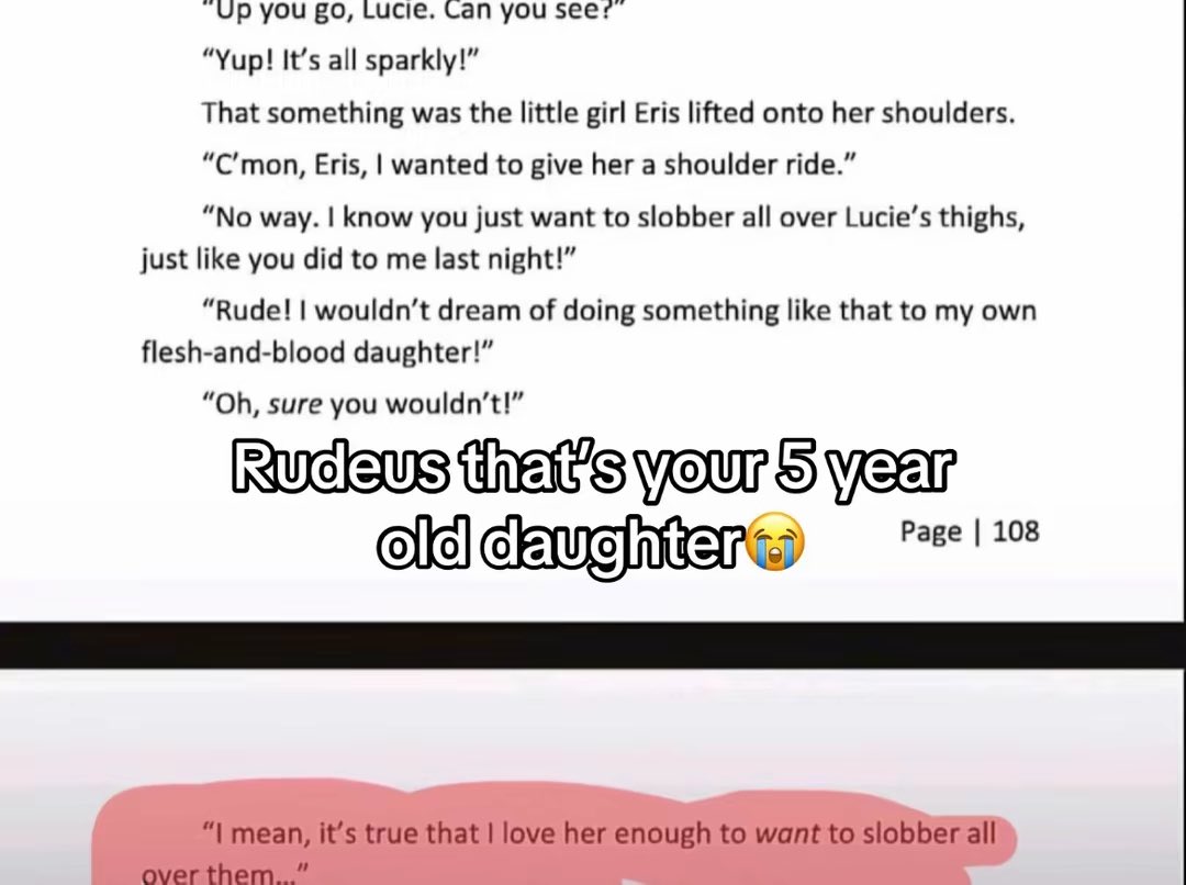 ThatsDababy's tweet photo. @Lel_3828292i47 Incest and pedophilia in one image. Telling me to tell you why Rudeus is a pedophile is like telling  people to pick their favorite grain of sand at the beach https://t.co/SsElpagVXp