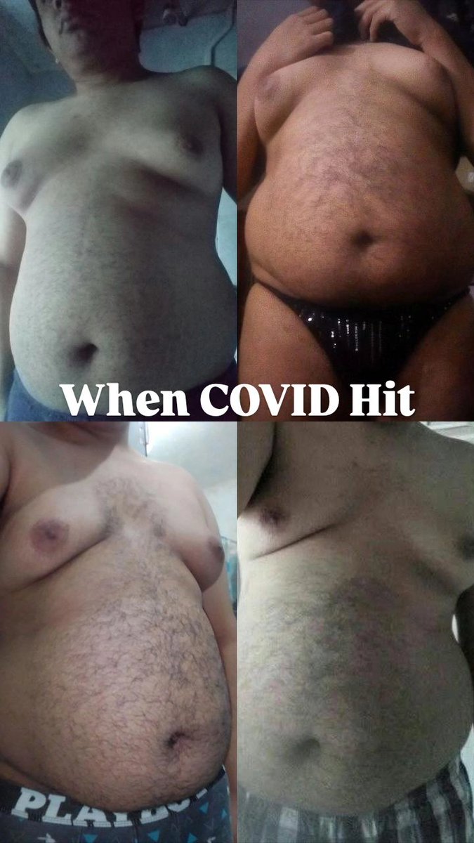 Heavy_Joost's tweet photo. When COVID Hits vs NOW https://t.co/ToXmGwutF5