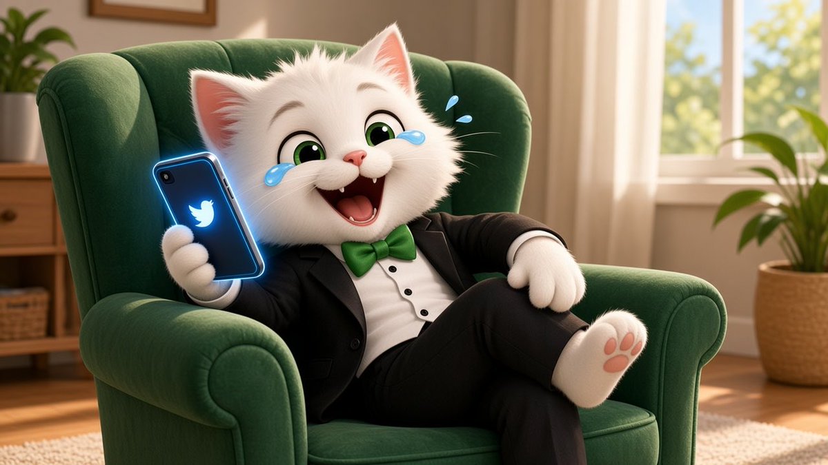 Dpaws_RH's tweet photo. @BabyDoge “Dpaws reading this from his favorite chair 😹🐾 The dogs can keep laughing, the cat’s just getting ready. $DPAWS #RobinhoodChain #CatCoin” https://t.co/PGXLdU17nG