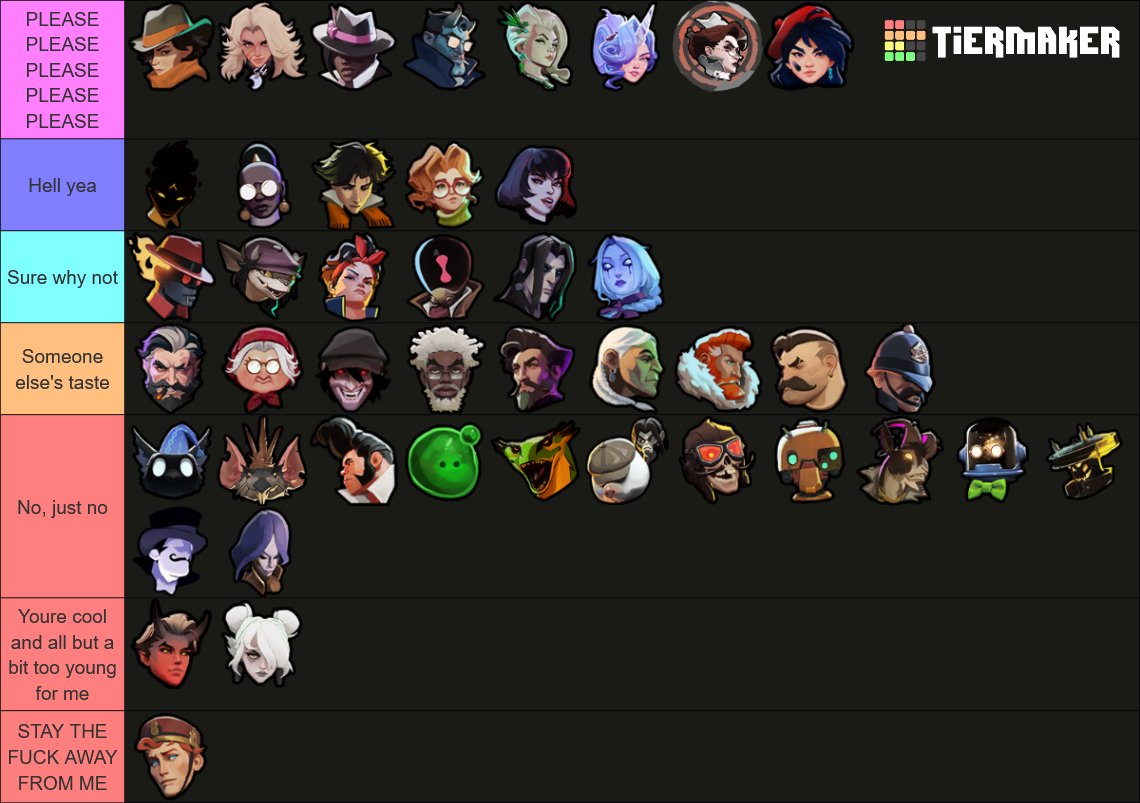 lnnocentMonstr's tweet photo. If you have a different opinion on how attractive deadlock characters are you are wrong https://t.co/0IKp657Jfg