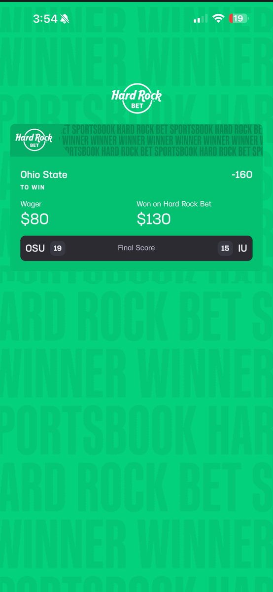 KingLotttt's tweet photo. Greens from noon games tap in 

#Parlay #cfb #green https://t.co/g3PFG0jo0h