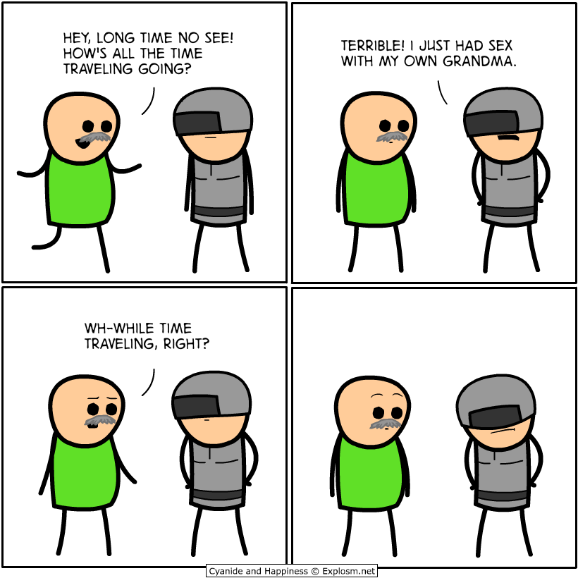 Explosm's tweet photo. The definition of horror https://t.co/x92ee11Szg