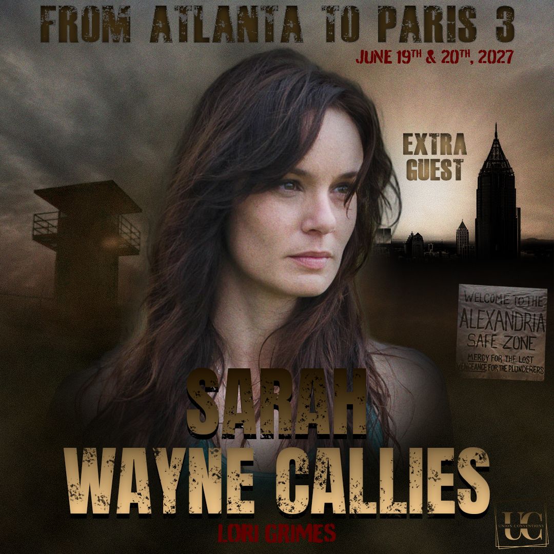 RosterCon's tweet photo. 📣 Nouveau / New guest

👤 Sarah Wayne Callies
📌 Paris • #FATP3

📺 #TheWalkingDead
👉 https://t.co/9TLOnwJCFd https://t.co/r2R39Feu3f