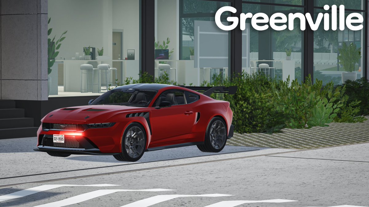 Greenville_RBLX's tweet photo. 🐎 The Ford Mustang GTD races its way onto the Greenville streets, with the chance to put on packages you can find at the real dealerships!

⏰ RSVP to make sure you don't miss out on this car here: https://t.co/m3zEcbCMHT https://t.co/JXGuIgQzc7