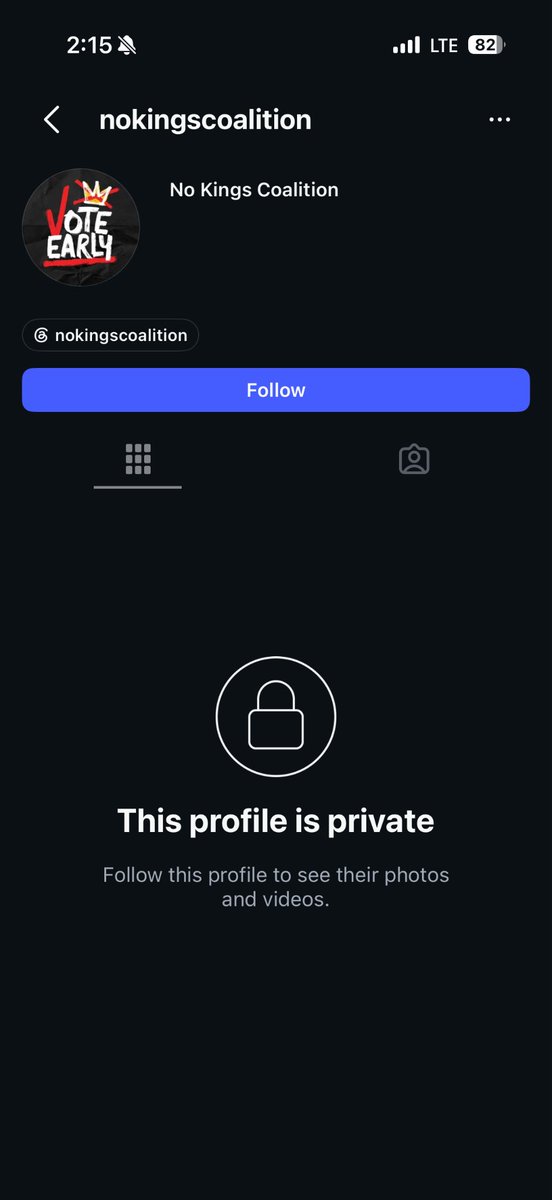 grantstern's tweet photo. Why did Mets suspend the official No Kings account on today’s day of mass action?

The account is back but still locked.

This is wrong.

#NoKings https://t.co/GePpXD0g9d