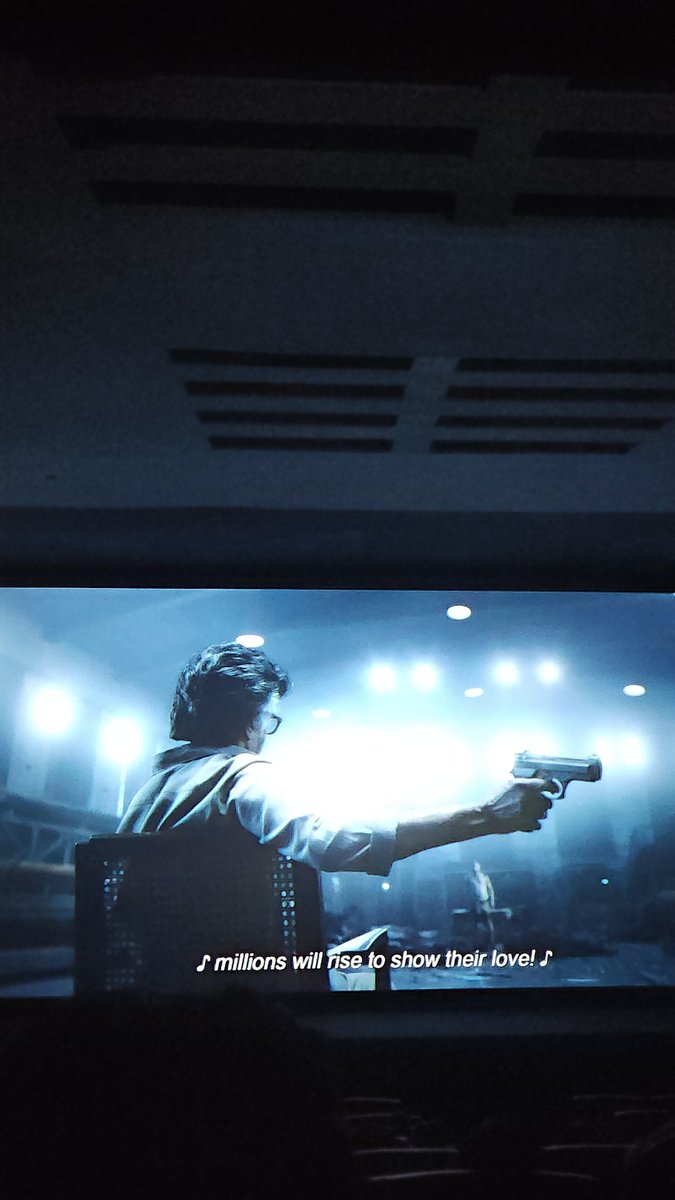 hastaamithunn's tweet photo. One Sun One Moon and ONE....
peak rajni sir @rajinikanth 
peak @anirudhofficial 
#ThalaivarNerandharam https://t.co/wSgykWcX5D