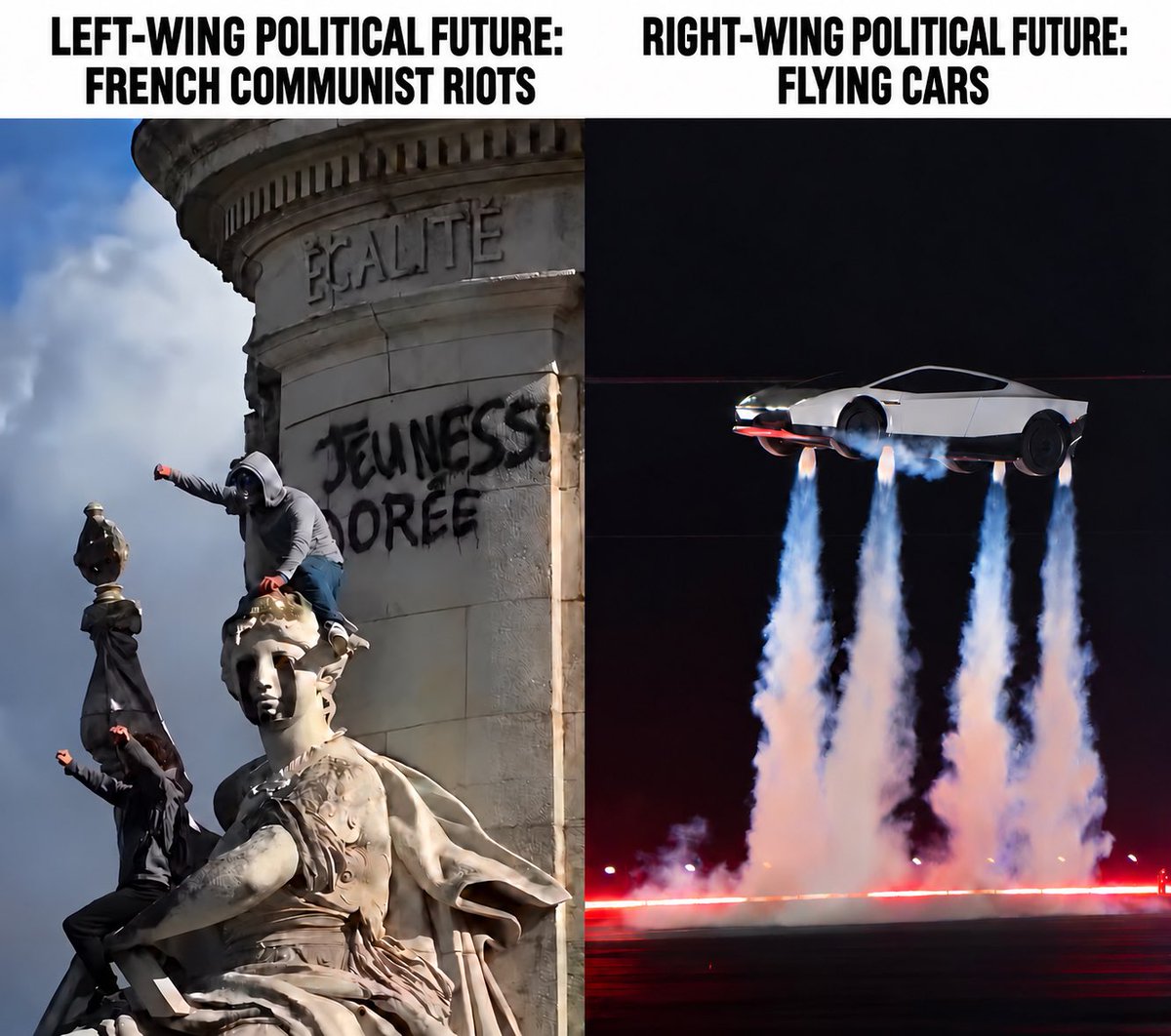 DrewPavlou's tweet photo. We’ve seen two visions of the future this week. Choose wisely https://t.co/iwh1Ht7seG