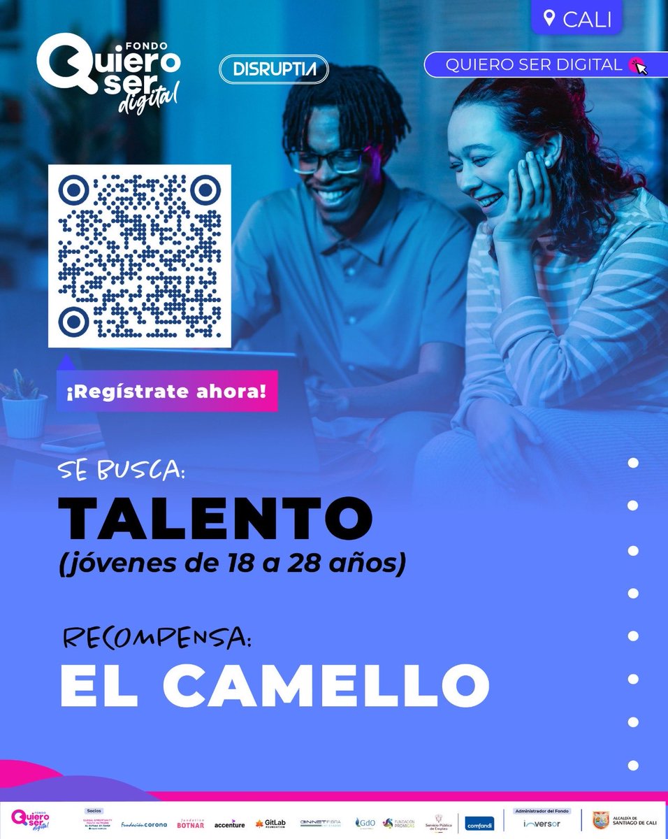 DEconomicoCali's tweet photo. ¡Atención, Cali! 📢 Sabemos que buscar empleo a veces es un camello... 🐫 ¡pero hay una recompensa!

Dejá de dar vueltas. Escaneá el código QR de la imagen o regístrate de una en el link👇

🔗https://t.co/dw73zlyhyy
📍 Cali y Área Metropolitana

#CaliSomosTodos https://t.co/tkMIAOyliL