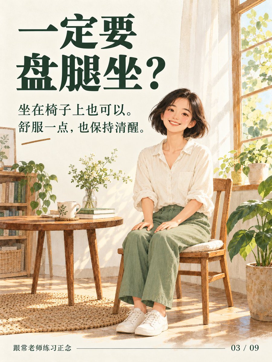 canadachang's tweet photo. 把最近同学们常问的正念冥想问题，做成了一组卡片。看完你会发现，开始练习其实没有那么难。想试试的朋友，欢迎到「跟常老师一起练」页面，跟着音频练习、打卡。愿我们在忙碌的日子里，也记得照顾自己。

跟练、打卡在这里，收藏起来，方便以后每天练习：
https://t.co/nhdehjX6JU https://t.co/hW3428W7wB