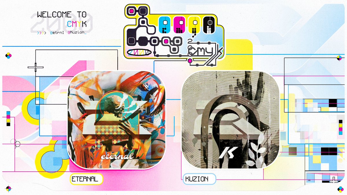 2000CMYK's tweet photo. Welcome @etrnI &amp; @Kuzion_  to the CMYK https://t.co/Jl8qR10mbT