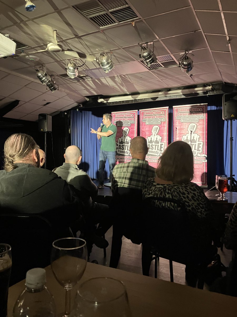 NickDuGard1's tweet photo. At the Comedy Night! @WFCSC1 @CastleComedy @WealdstoneFC https://t.co/46ey9RQd3J