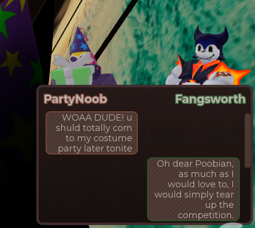 fuzzytennisbalz's tweet photo. FANGSWORTH CALLS POOB POOBIAN THIS IS SO CUTE AWWW AWW AWW https://t.co/ES4vEegr8b
