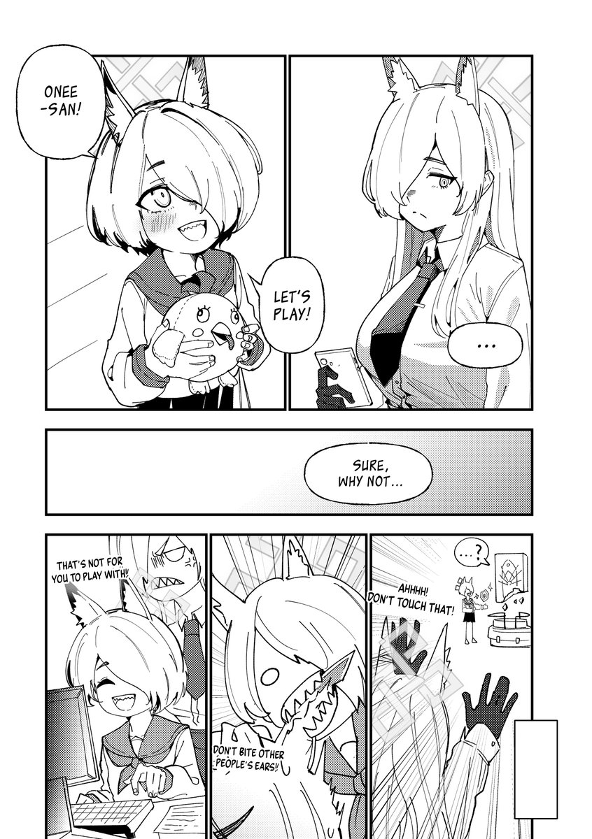 RagingAsn_'s tweet photo. EN Translation by @RagingAsn_
Artist Comment: Kanna and the Kid

(Part 1/4)

영어 번역입니다!
다음에 또 봐요! https://t.co/3YPjrHL9Jf