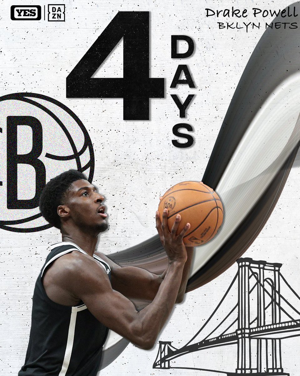YESNetwork's tweet photo. The countdown to Nets reg szn hoops continues! https://t.co/ytjwG13Ylw