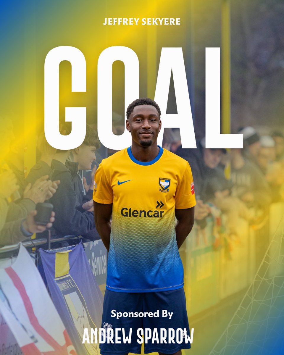 BerkoFC's tweet photo. ⏱️88

Scenes here in Southend. 

Mardell-Smith’s great work down the right results in a cross. Sekyere is there. Amazing. 

We score at the end. 

🔵 1-2🟡

#upthecomrades
#EmiratesFACup https://t.co/H9O5Zcuhxj