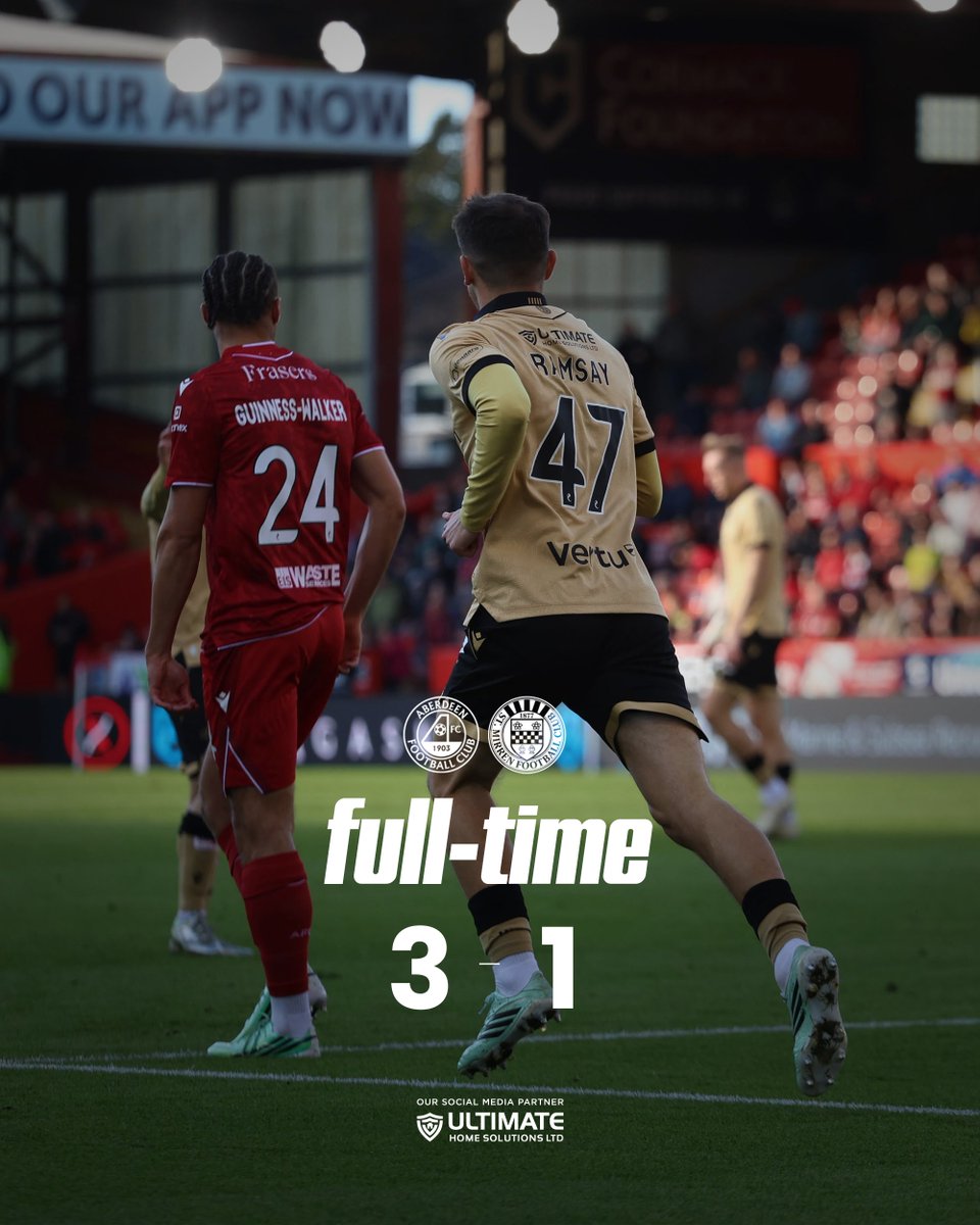 saintmirrenfc's tweet photo. Defeat.

FT // 🔴 3-1 🐼 https://t.co/eOt6hT1j7a