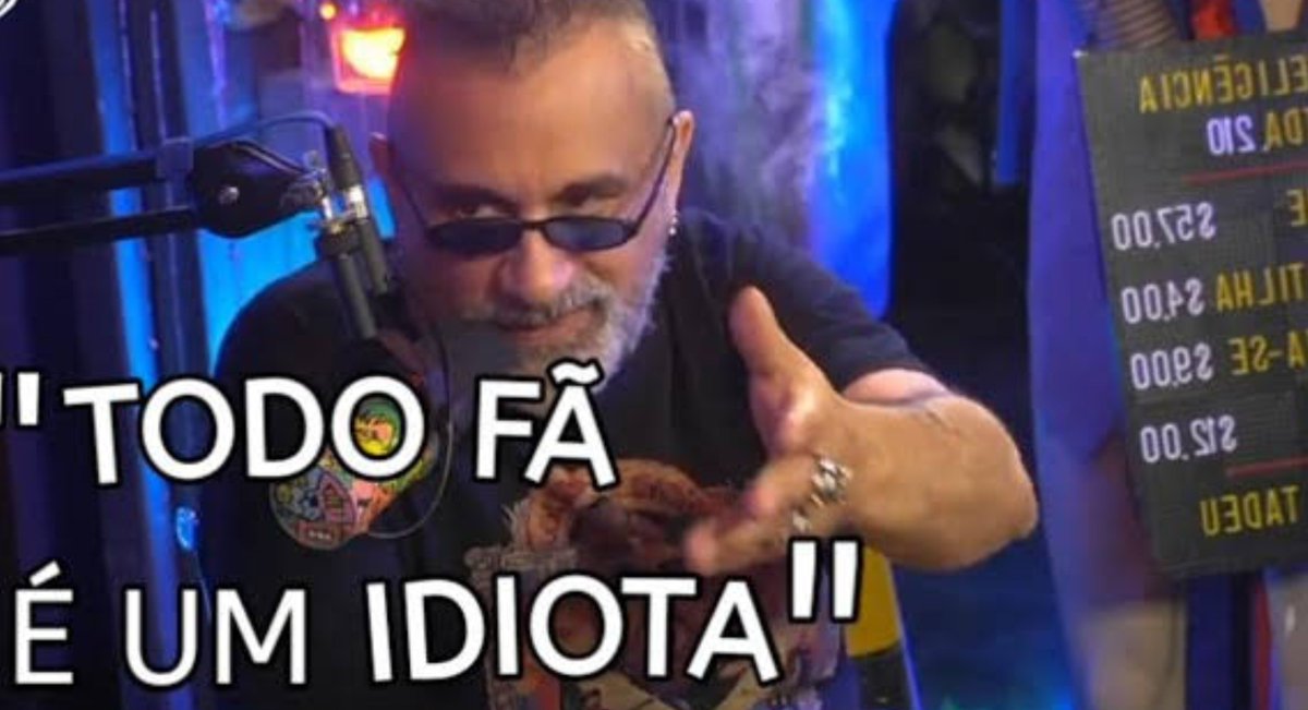 odiosevero's tweet photo. bixo bobo é fã https://t.co/F7FHOMoRh6