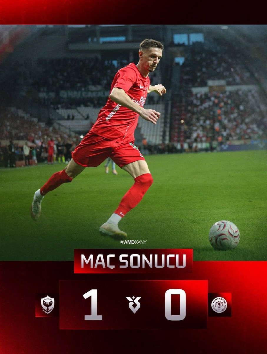 KendalRzan3vfa's tweet photo. AMED SPOR 1-0 ile galibiyet aldı https://t.co/bMQzBN5Odi