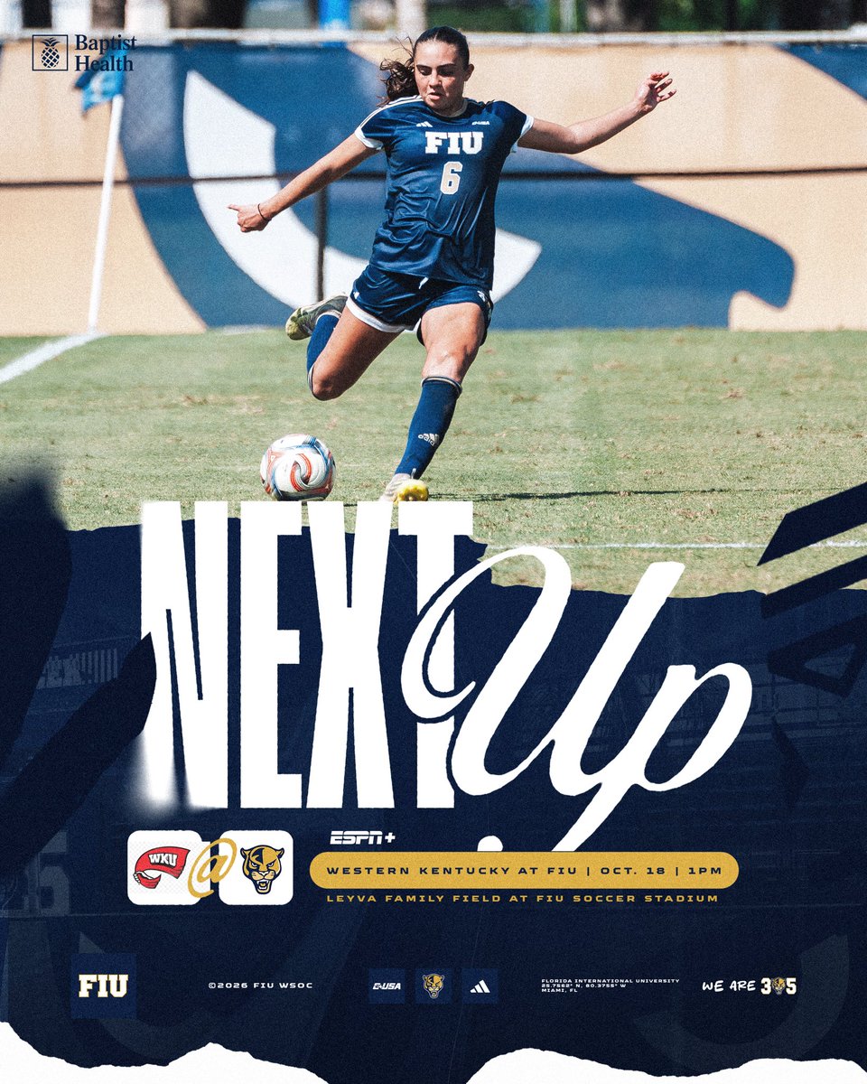 FIUWSoccer's tweet photo. Another one on our turf 🏠 https://t.co/u9U6gkkWq5