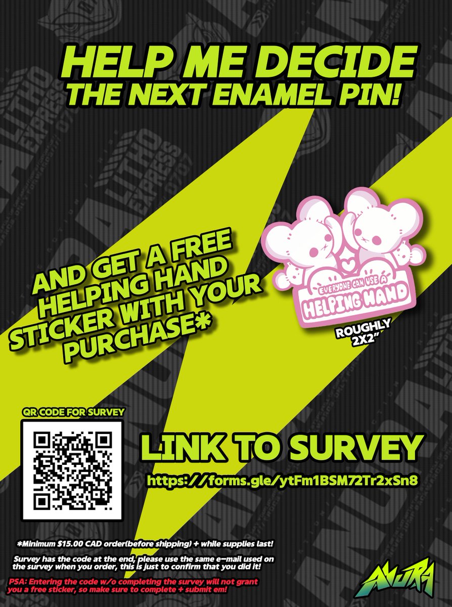 AnuraLitho's tweet photo. Batch 4 of my VGC Vinyl Stickers are live! 
AND ITS THE BIGGEST SET SO FAR ✨

I'm also giving away a "Helping Hand" Vinyl Sticker on your order if you do the survey about the next Enamel Pins! 

(Please read the rules carefully!)

Thank you again for all of your support!💚🐸 https://t.co/ts2VVnCPAE