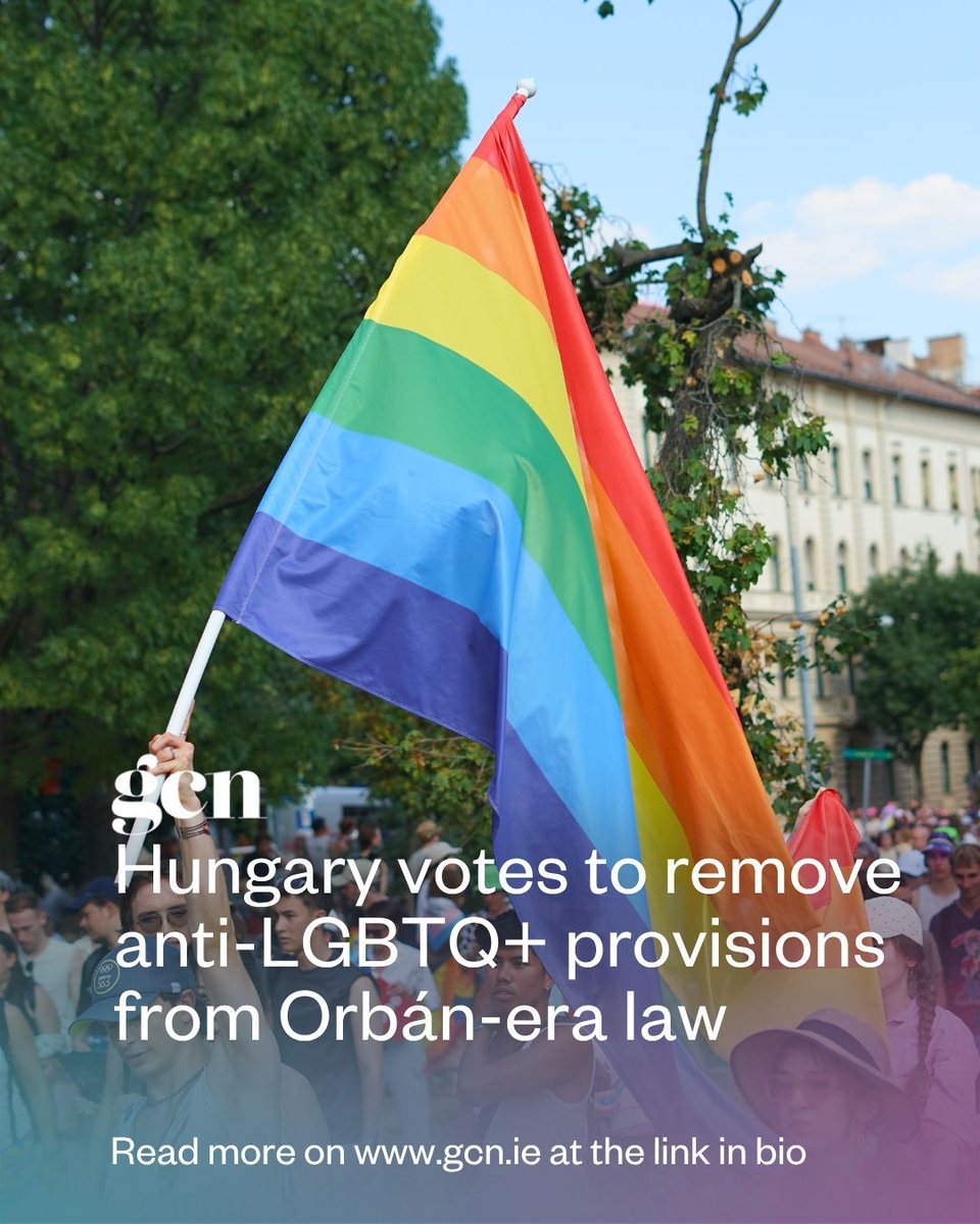 GCNmag's tweet photo. While this is a positive first step, a lot still needs to be done to address discriminatory provisions in Hungarian law. Read 👉 https://t.co/VUcB6cRBPl #GCNnews https://t.co/rjsGs9aljG