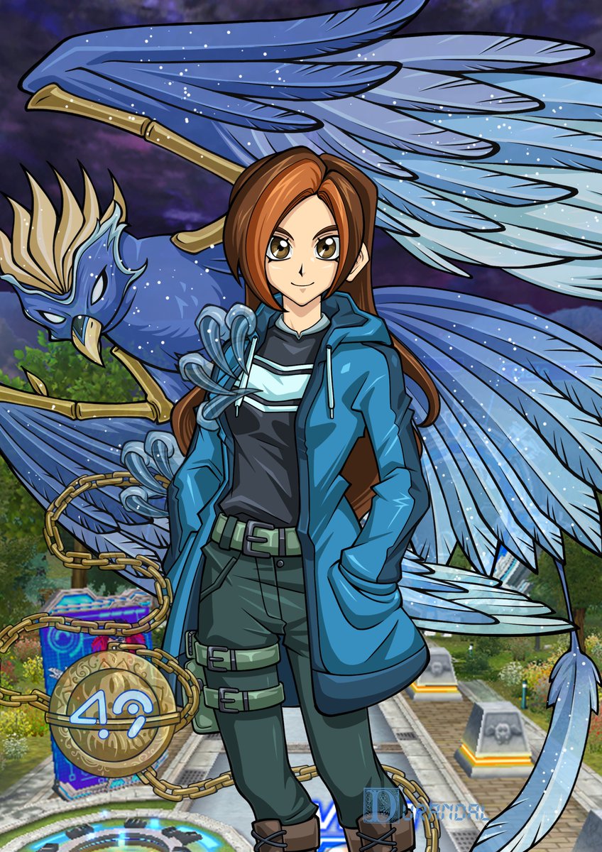 durandal_ygo's tweet photo. New Duel Links sprite with an original monster 😌🐦💠 (Yes, the bird is transparent)

Thank you so much for ordering these together!! #yugioh https://t.co/OZsp2kipSH