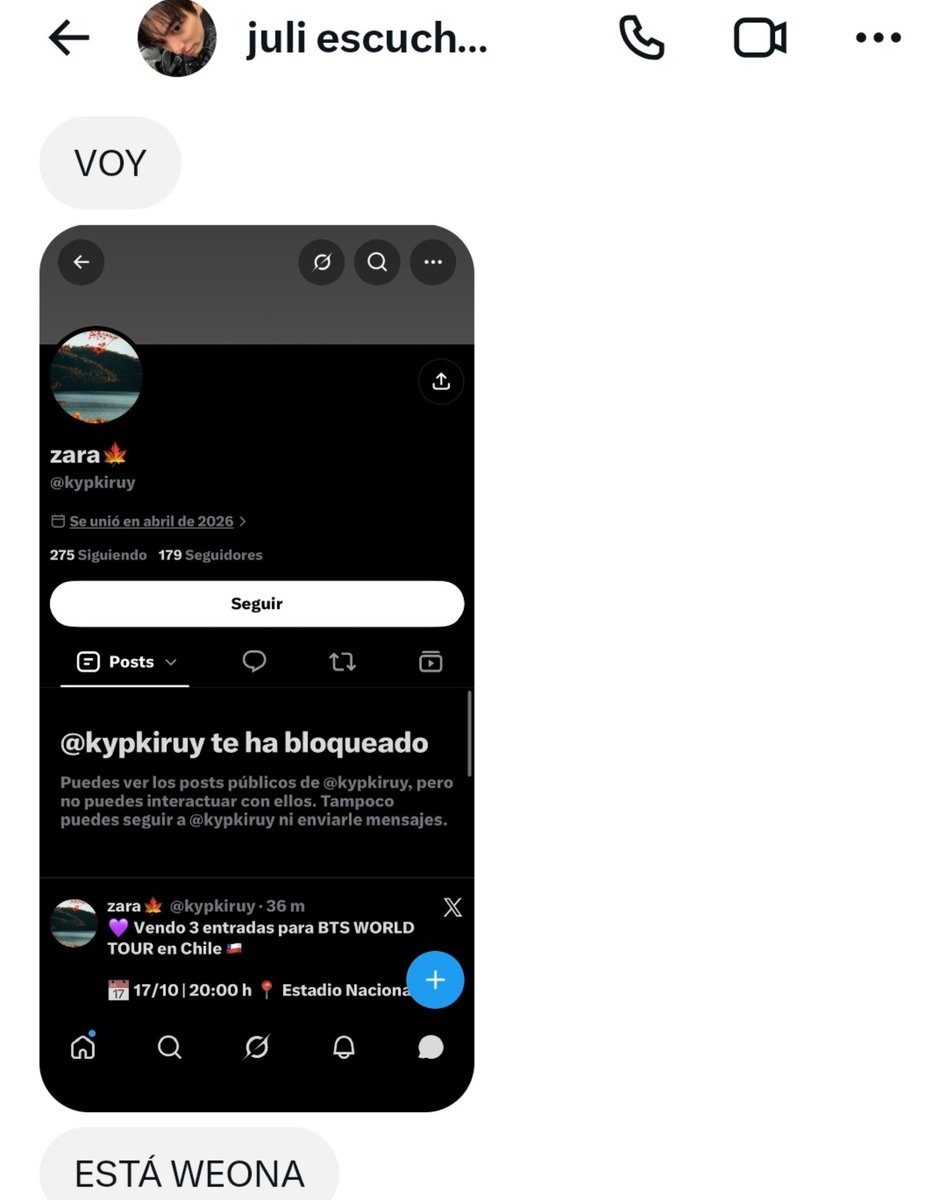 lovessgkk's tweet photo. NO LE COMPREN A @/kypkiruy ESTAFO A MI AMIGA Y AHORA ME BLOQUEÓ A MI POR EXPONERLA DEVUELVE LA PLATA SIN VERGÜENZA https://t.co/WKEur8p3zc