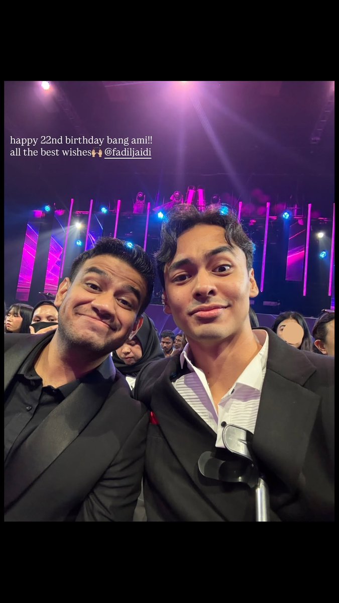 1114files's tweet photo. ୨୧ Instagram Story Update

Happy Birthday Fadil Jaidi 🥳✨

credit : fattsyach https://t.co/mqxBJRmEAK