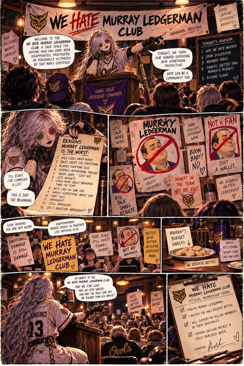 xladyvengeance's tweet photo. We did just fine without you, Ledgerman. When you're the one major change and things stop working, it's clear where the problem is and it's not those that take the field every week. #RPGBaseball @ItsErisAllure @OG_Lunxr @Halodare117 @sweetshaynaxx @RedPocatto #FlyOwlsFly https://t.co/OMmh9JJVI7