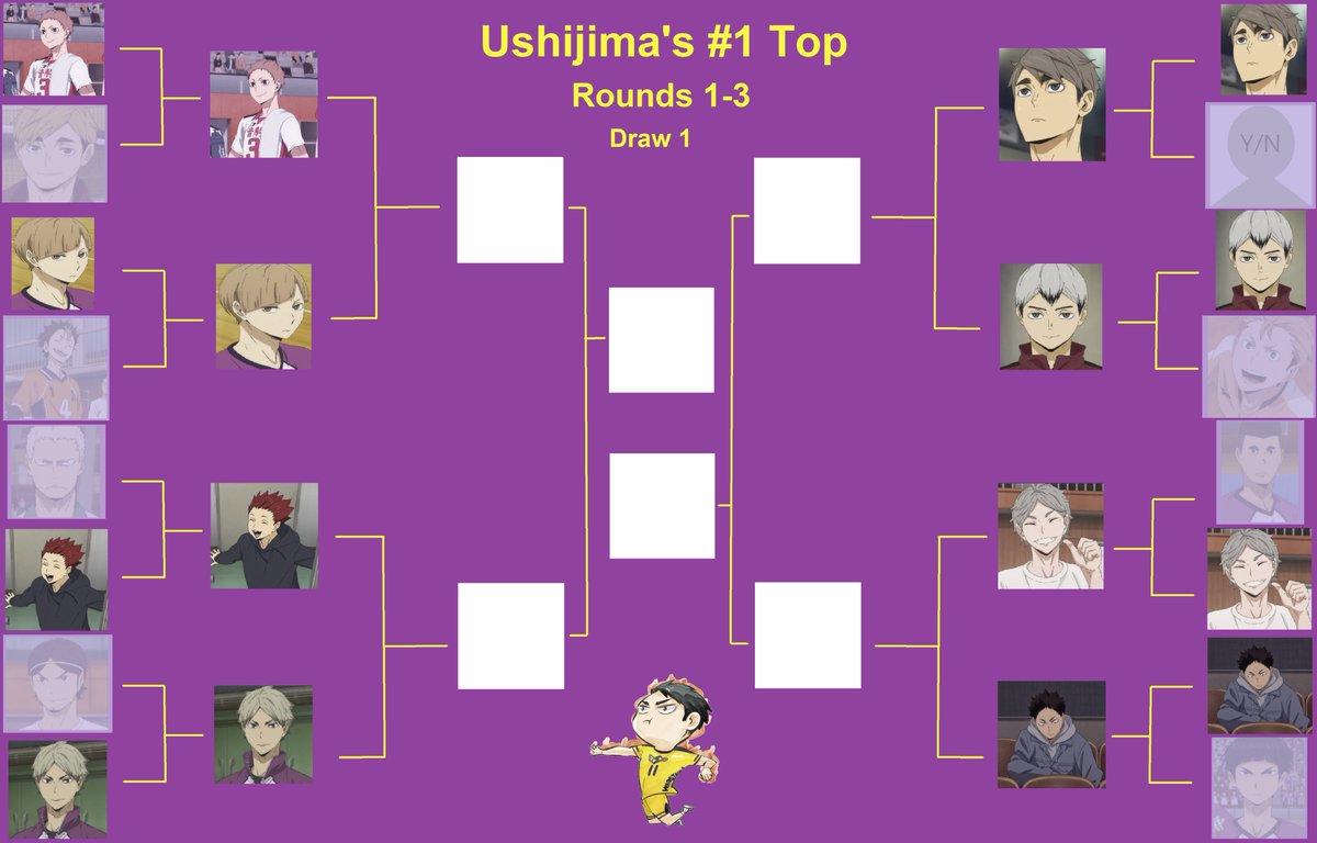 BottomUshiWknd's tweet photo. It's time for Round 2! Who will get to move on to the quarterfinals from Draw 1? #BottomUshiWeekend https://t.co/YMCtkVFWaJ