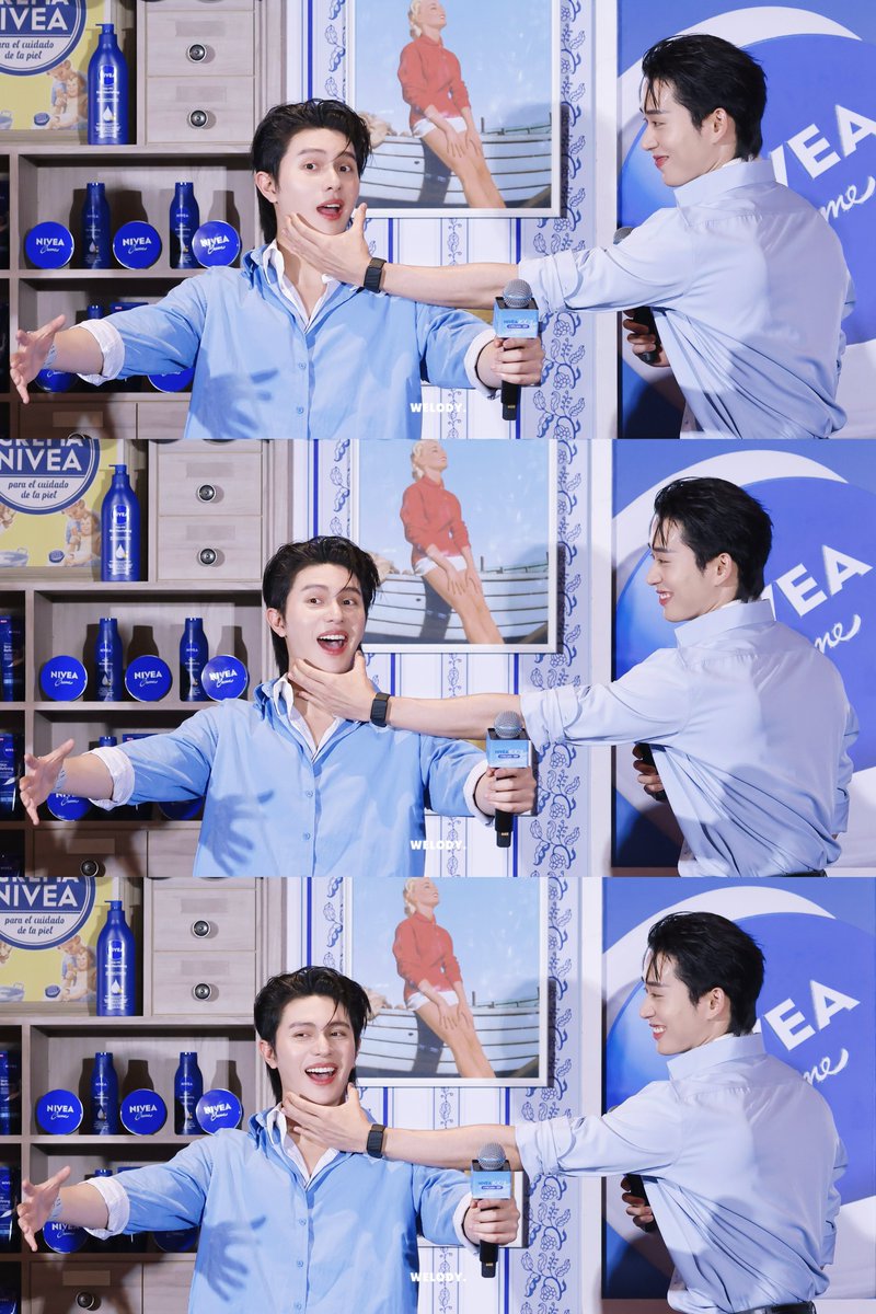 _welody's tweet photo. 261017 @Williamjkp1 @EstRvp 

🫴🏻🫴🏻🫴🏻🫴🏻

WILLIAMEST SKIN SOFT
#NIVEA100ปีxWilliamEst 
#YouManiacSeriesEP8 
#WilliamEst https://t.co/dguir6jfhD