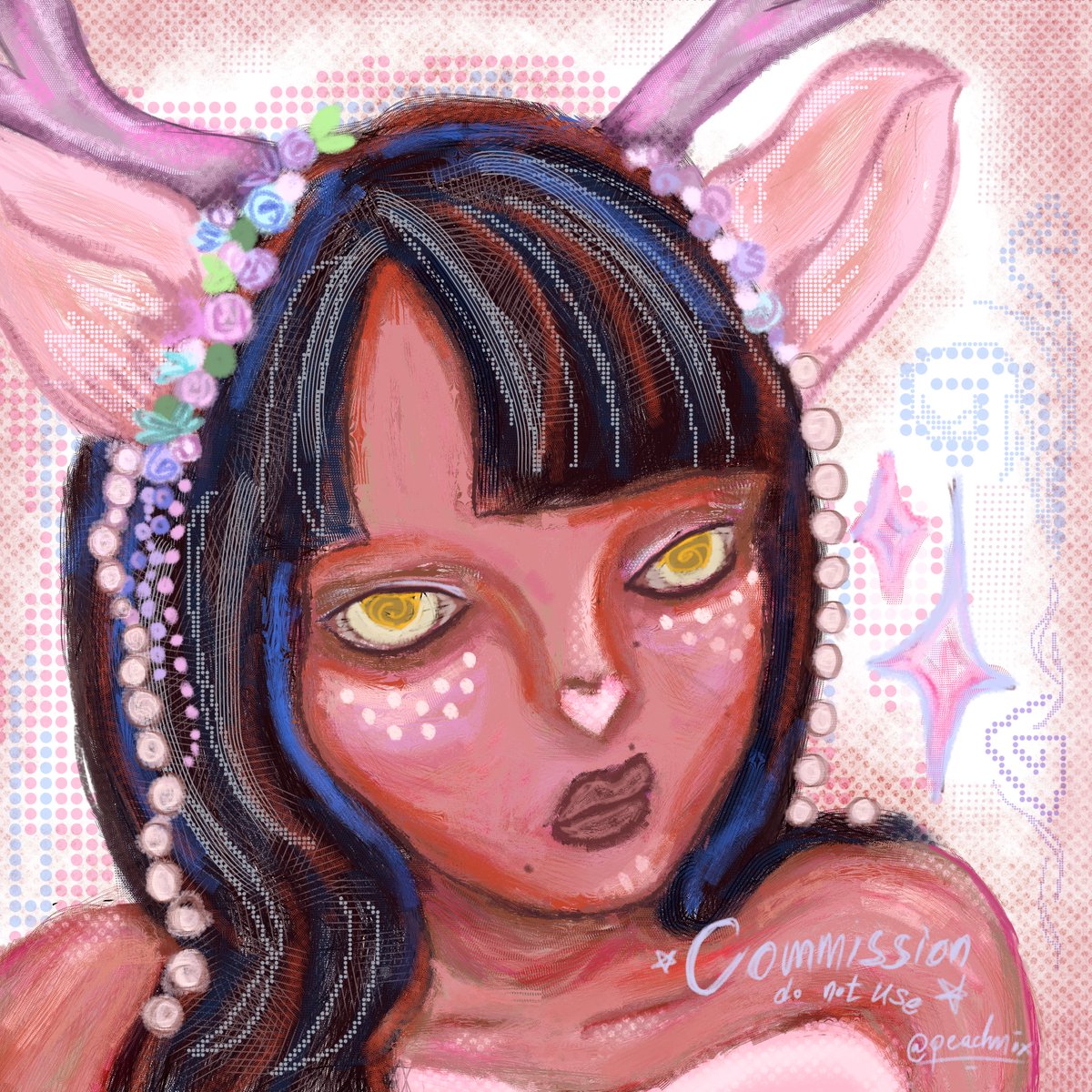 pe4chmix's tweet photo. Ouhh she's adorable 💕🍬🦌🥺
#artcommissions #digitalartㅤ #Commission #commissionsopen #adoptable #YCHCommission #skeb https://t.co/o45qd08zNQ