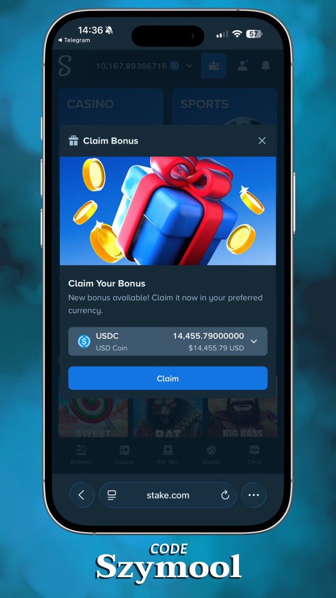 szymool's tweet photo. Drop your Stake username and your weekly bonus amount in the comments! 👇

Sign up with code Szymool for top bonuses &amp; exclusive tips! 🚀 https://t.co/V86Bai6Rms