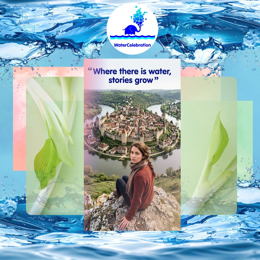 h2ocelebration's tweet photo. Every drop holds a narrative waiting to unfold 🌊 Where there is water, stories grow—connecting our past, present, and purpose.
What story is yours telling? ✨
#WaterCelebration #WhereWaterFlows #WaterStories #CleanWaterForAll #MindfulLiving #WaterIsLife #HydrateWithPurpose #SplashySaturday