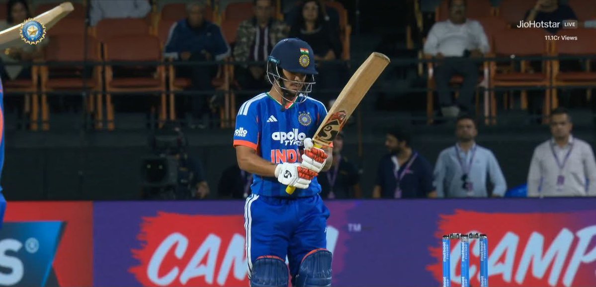 cham_piyu9063's tweet photo. WELL PLAYED, ISHAN KISHAN 🔥

- 30 runs from just 10 balls, What a mad innings, he has been ruling 2026. https://t.co/meMpKrNbtF