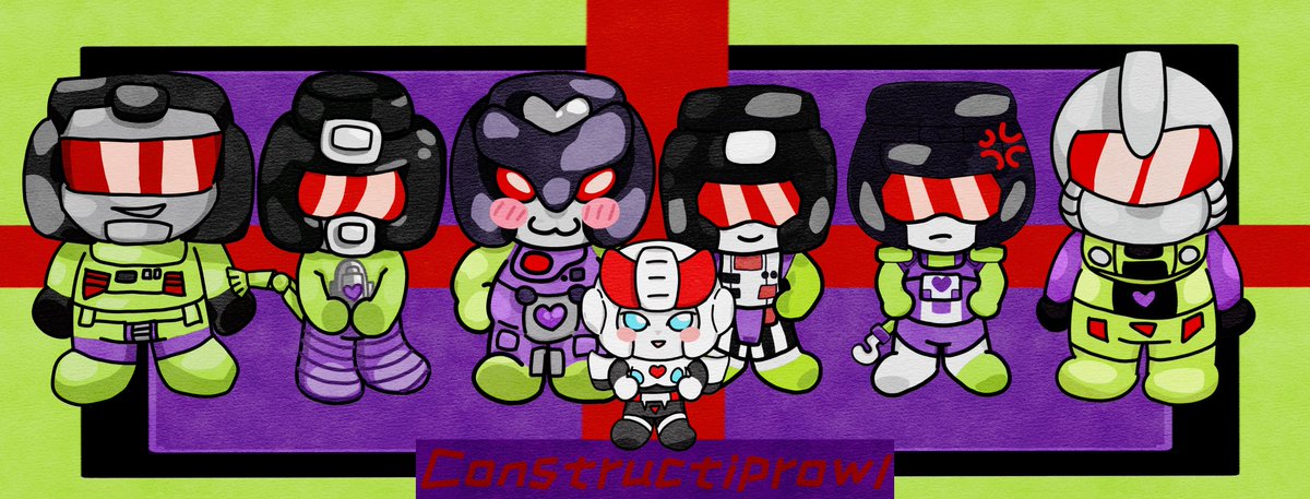 gushansg's tweet photo. #constructiprowl 💚💜🚔💕💕 https://t.co/Rg8sF4HaNx