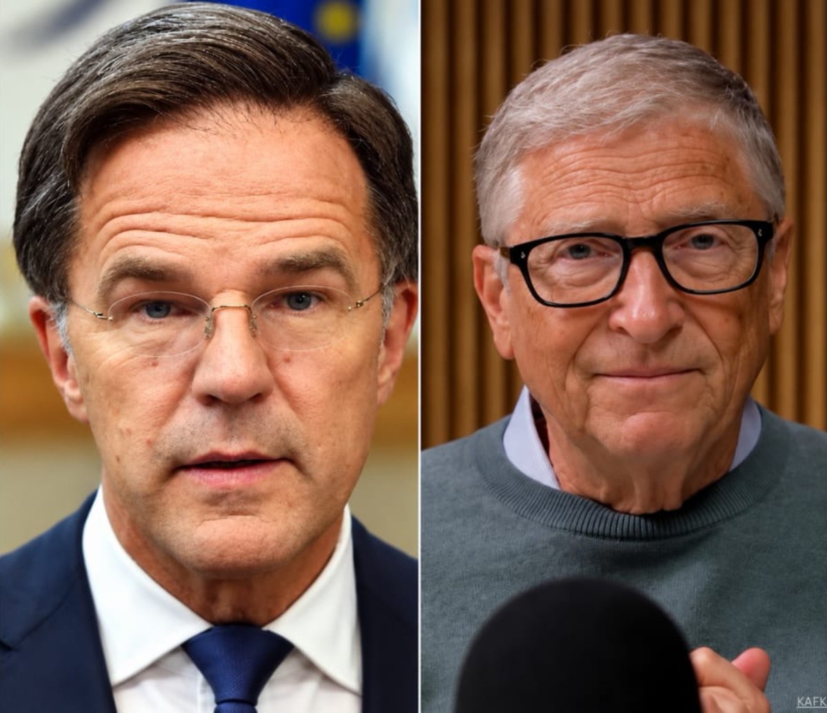KAFKA_Dev's tweet photo. Media zijn er STIL over maar er staat iets groots te gebeuren: op 22 Oktober staan Mark Rutte &amp; Bill Gates in Nederland voor de rechter vanwege hun MISDADEN tijdens corona! 

Wat zeg jij? Horen ze in de GEVANGENIS? https://t.co/RIWUerDHcw