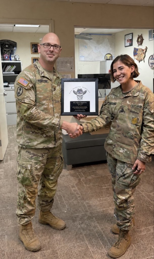 nikkimatton0809's tweet photo. nicfitarmy A good one departs to another assignment! thank you SFC Perfetto for your dedication to the organization. You have done incredible things, even more behind the scenes. This job can be thankless sometimes, but l am grateful to have had you be part of this team. https://t.co/Ge7OmEMU5P
