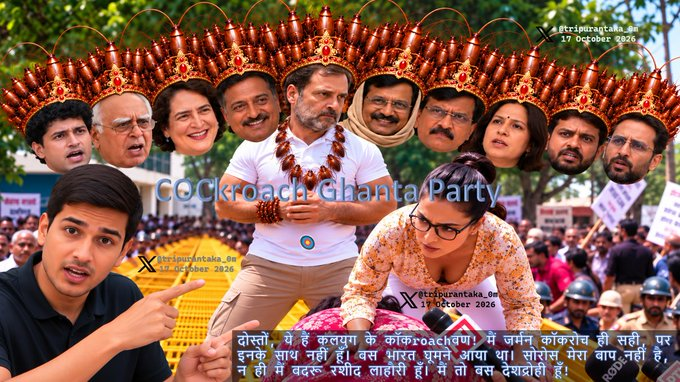 sunita747's tweet photo. पेश है ...
Cockroach Ghanta Party ! 🪳 🥚🚫⛔️
#CJPFlopShow
#CJPProtest
#cjp_पार्टी
#CJPMaskOff
#CJPFlopAfterFlop
#CJPProtests
#cjpitsdonebro
#CJP_पार्टी
#Pappu "Pappu" #RahulNahiRukega
#Rahul_Gandhi
#CongressMuktBharat https://t.co/AgiZS6PpgB
