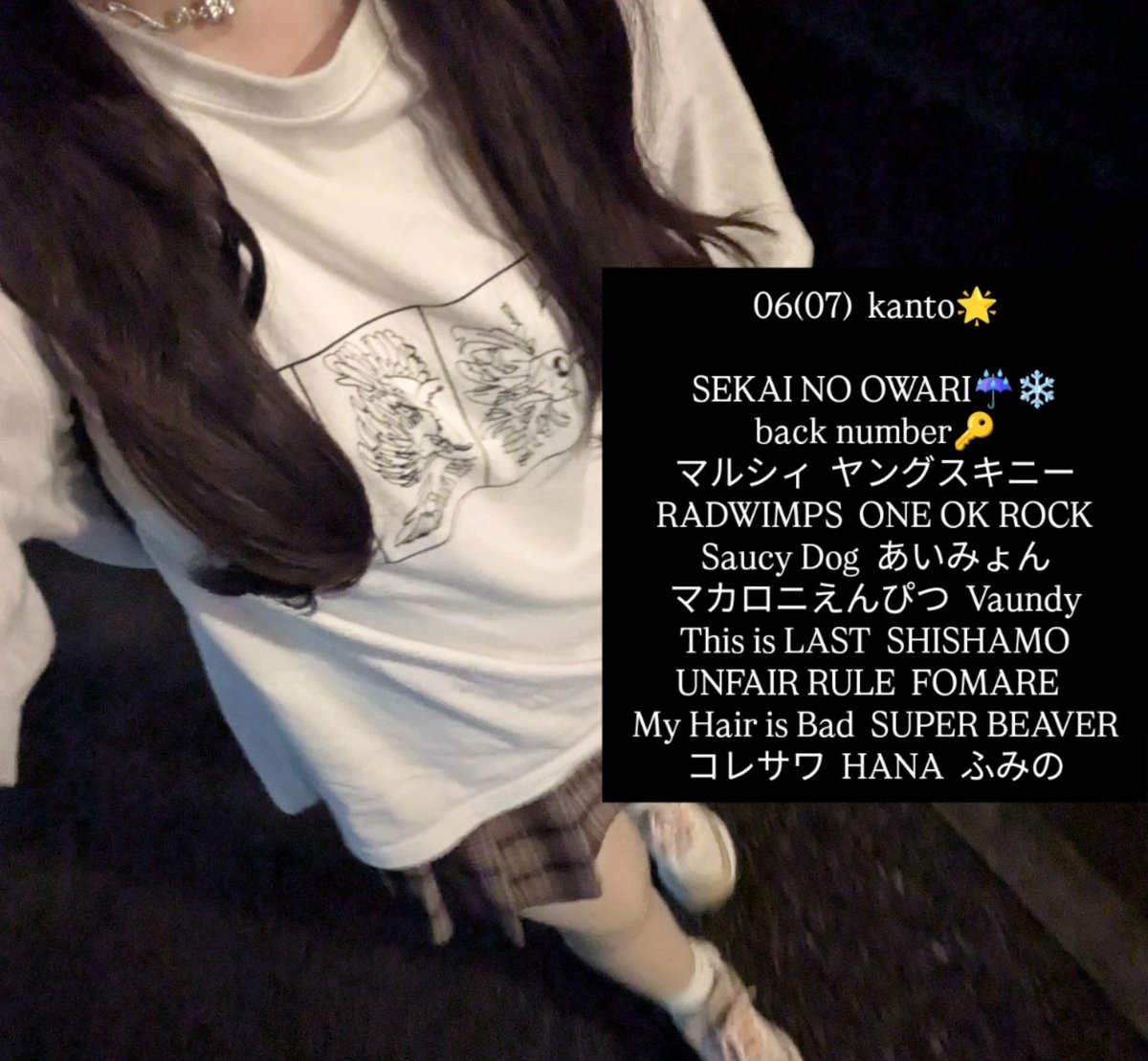 bn_end_o516's tweet photo. 🏷️⟡⋆˙

連番できるお友達求めてます✨️

#邦ロック好きと繋がりたい
#日曜日だし邦ロック好きと繋がりたい
#日曜日だし邦ロック好きな人と繋がりたい https://t.co/51yf8wXqy7