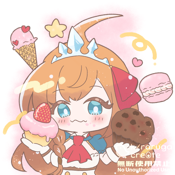 kiraruga's tweet photo. 食欲の秋🧁🍨🍓（+25min）
#プリコネ版深夜の真剣お絵描き60分一本勝負 https://t.co/AyzY15Ofu1