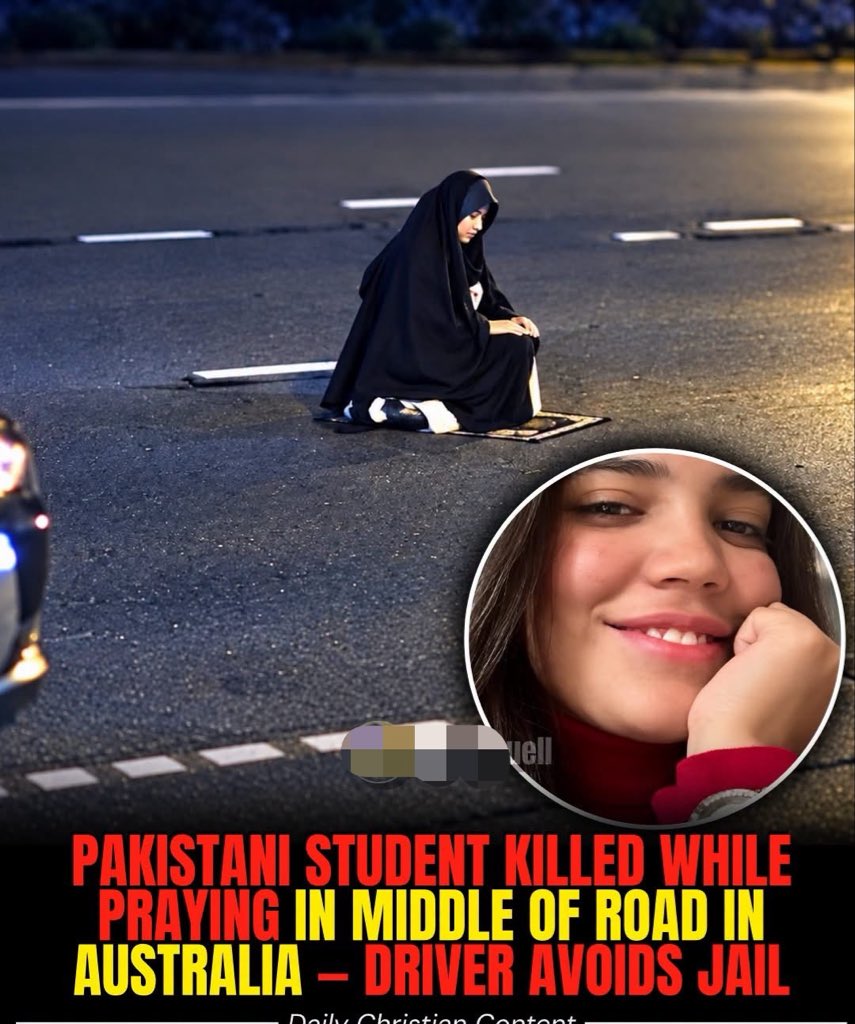 FloraLuzz_'s tweet photo. A young life lost while praying, and the driver walks free? If the reports are accurate, this deserves serious scrutiny. Justice should never depend on who the victim is or what faith they follow. https://t.co/fUyl7qNjwC